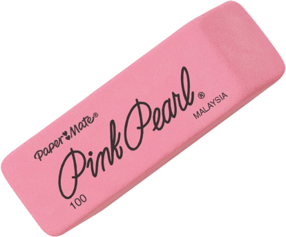 Papermate Pink Pearl Eraser